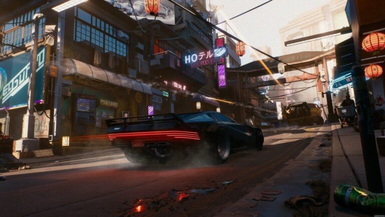 Cyberpunk 2077 grą FPP z kupowaniem budynków i kradzieżą samochodów