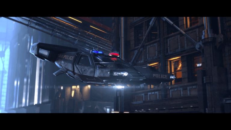 Cyberpunk 2077 – postać gracza bez prawa do prowadzenia latających samochodów