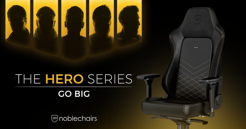 Nowe fotele gamingowe Hero firmy noblechairs już w sprzedaży
