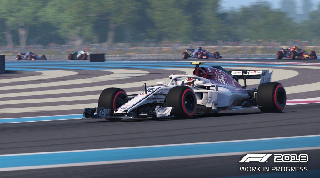 Oficjalne zrzuty ekranu F1 2018 – lepsza grafika i bogatszy tryb kariery