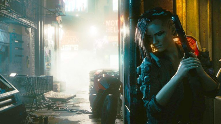 Cyberpunk 2077 z elementami skradania i cichą eliminacją wrogów
