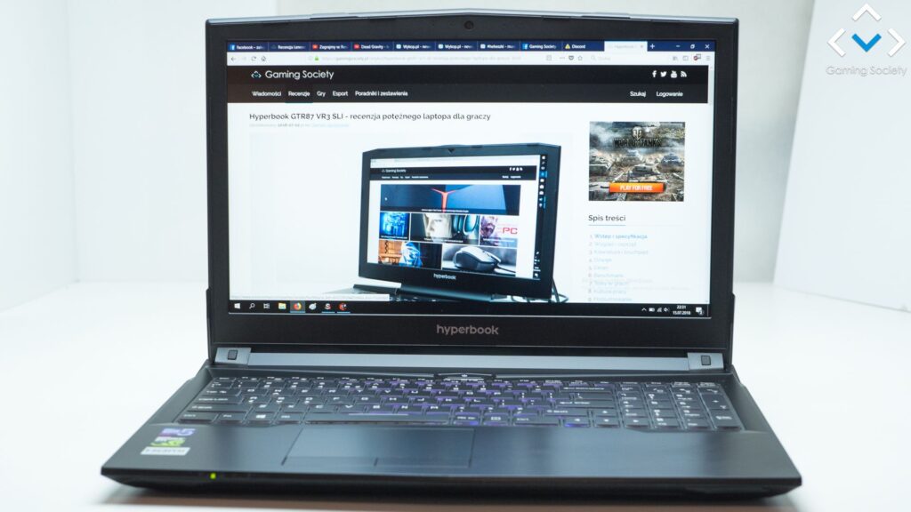 Hyperbook N85S – test mobilnego centrum dowodzenia