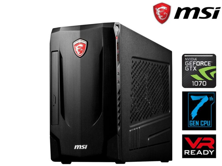 Promocja na komputer MSI Nightblade z GTX 1070 i procesorem Intel 7.generacji. Kupując teraz zaoszczędzimy prawie 3500 zł