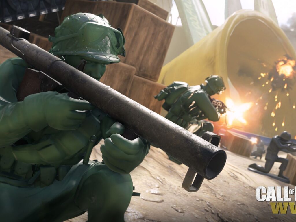 Teraz w Call of Duty: WWII możemy poczuć się niczym w Toy Story