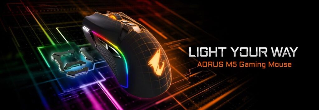 Aorus prezentuje myszkę dla graczy, którą można częściowo spersonalizować