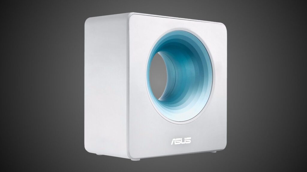 Router WiFi Asus Blue Cave. Technologia sieciowa w szykownej stylizacji