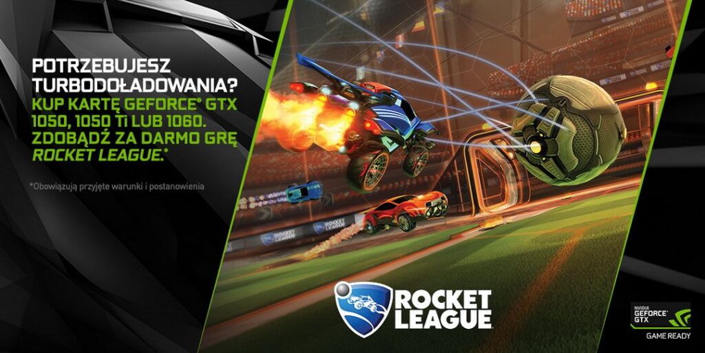 Nvidia: Darmowy Rocket League przy zakupie GeForce’ów