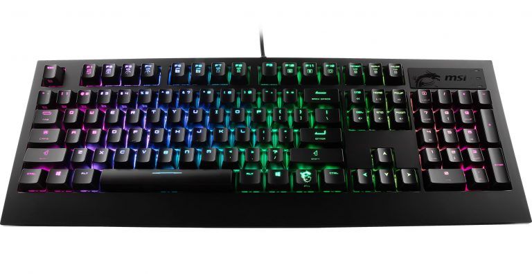 Klawiatura mechaniczna MSI GK-701 RGB – szybka niczym błyskawica, precyzyjna jak wyborowy strzelec