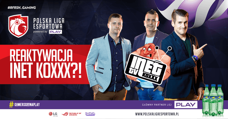 Inetkox wracają do gry! Izak, Easy i Saju zagrają w Polskiej Lidze Esportowej