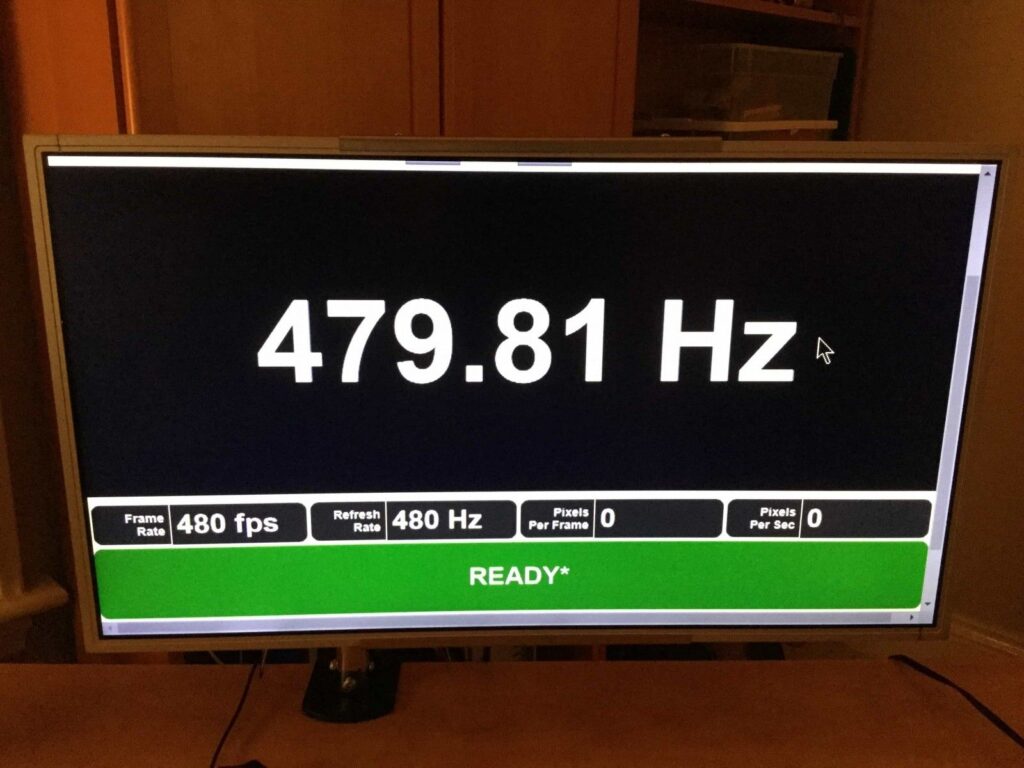Pierwszy monitor z odświeżaniem 480 Hz. Czy to ma sens?