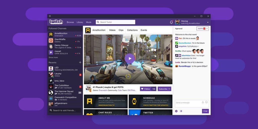 Nowa, oficjalna aplikacja Twitcha na Windowsa