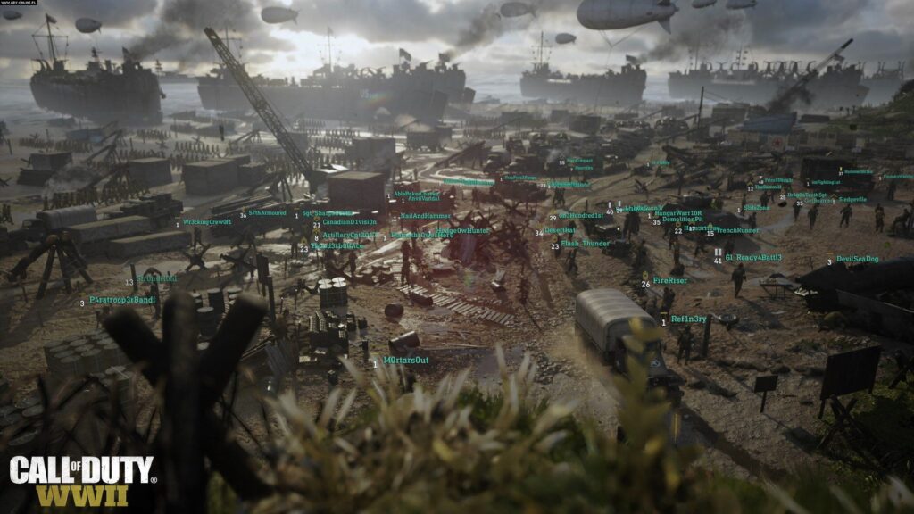 Call of Duty: WWII – pojawił się materiał z trybu Headquarters
