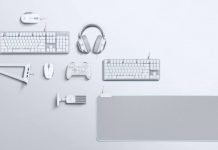 Stylowy zestaw białych akcesoriów Razer Mercury 2019