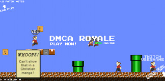 Mario Royale to teraz DMCA Royale. Autorzy nie chcą pozwu od Nintendo