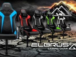 Premiera gamingowych foteli Sharkoon ELBRUS 3