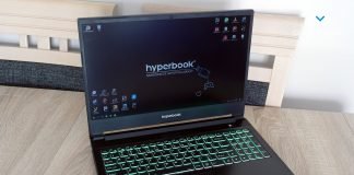 Hyperbook NH5 – test laptopa dla graczy z kartą GTX 1660 Ti