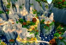 Miłośnicy Minecrafta odtworzyli w grze całe Śródziemie! Zajęło im to 9 lat Śródziemie Minecraft
