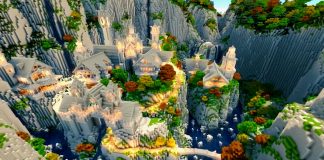 Miłośnicy Minecrafta odtworzyli w grze całe Śródziemie! Zajęło im to 9 lat Śródziemie Minecraft
