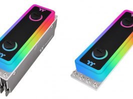 Thermaltake WaterRam RGB – pamięci RAM chłodzone cieczą Thermaltake WaterRam RGB pamięci chłodzone cieczą
