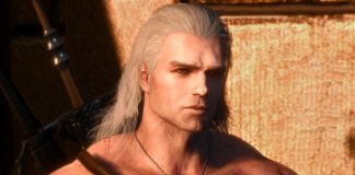 Henry Cavill – netflixowy Wiedźmin lubi siedzieć w domu i grać w gry Wiedźmin Cavill mod