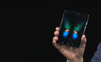 Samsung Galaxy Fold rysuje się nawet od dotyku paznokciem