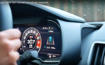 Lord Kruszwil „bawi się” w pirata drogowego. Na filmie pędzi ponad 300 km/h L:ord Kruszwil