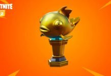 Fortnite – Mityczna złota rybka uchwycona na nagraniu