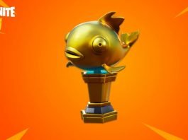 Fortnite – Mityczna złota rybka uchwycona na nagraniu
