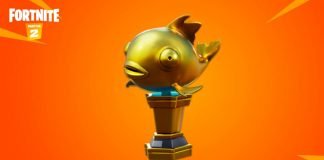 Fortnite – Mityczna złota rybka uchwycona na nagraniu