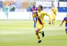 Piłkarz Barcelony przyłapany na oszustwie w FIFIE Antoine Griezmann