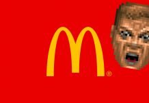 Odpalił Dooma na kasie z McDonalda Doom McDonald