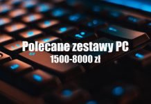 Polecane zestawy komputerowe od 1500 do 8000 zł – październik 2019 Polecane zestawy komputerowe - październik 2019