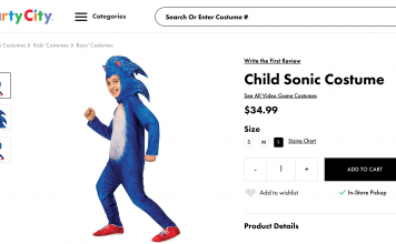 Filmowy Sonic został inspiracją koszmarnych kostiumów na Halloween? filmowy Sonic