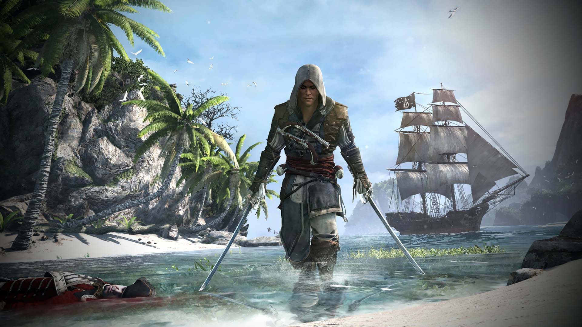 Assassins creed 4 black