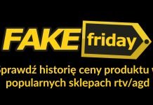 Fake Friday podpowie czy sklepy manipulowały cenami przed Czarnym Piątkiem Fake Friday
