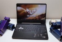 ASUS TUF Gaming FX505D – recenzja gamingowego laptopa