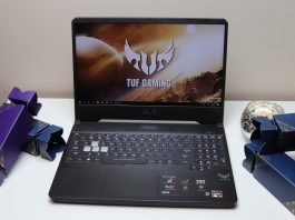 ASUS TUF Gaming FX505D – recenzja gamingowego laptopa