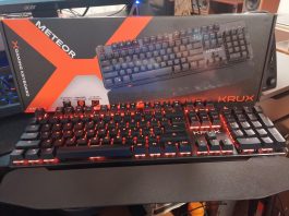 KRUX Comet i KRUX Meteor – test nowych klawiatur dla graczy klawiatura KRUX Meteor