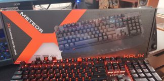 KRUX Comet i KRUX Meteor – test nowych klawiatur dla graczy klawiatura KRUX Meteor