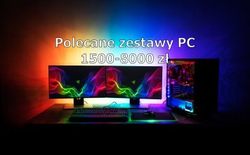 Polecane zestawy komputerowe od 1500 do 8000 zł – grudzień 2019 Polecane zestawy PC - grudzień 2019