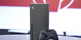 Nowy Xbox w poziomie jest dwukrotnie bardziej gruby niż konsola obecnej generacji Xbox Series X rozmiar