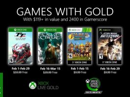 Xbox Live Games With Gold – gry w usłudze w lutym 2020