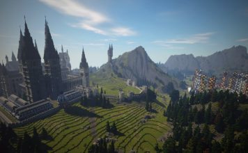 Lokacje ze świata Harry’ego Pottera trafiają do Minecrafta Harry Potter w Minecrafcie