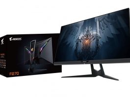 Marka Aorus wchodzi na rynek monitorów dla graczy Aorus F127Q
