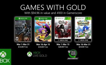 Games With Gold marzec 2020 – wśród gier Batman i Sonic
