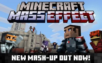Minecraft pakiet Mass Effect Mash-up gotowy do pobrania