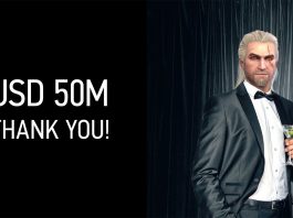 Wiedźmin 3 dopiero teraz zarobił 50 mln dol. na Steamie i wskoczył na próg 80% Wiedźmin 3 - 50 mln dol na Steamie