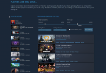 Interaktywny doradca Steam pojawił się na głównej stronie sklepu Steam doradca