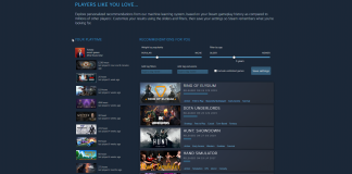 Interaktywny doradca Steam pojawił się na głównej stronie sklepu Steam doradca