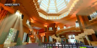 Nvidia udostępnia poradniki RTX dla twórców światów w Minecraft Minecraft RTX - Imagination Island